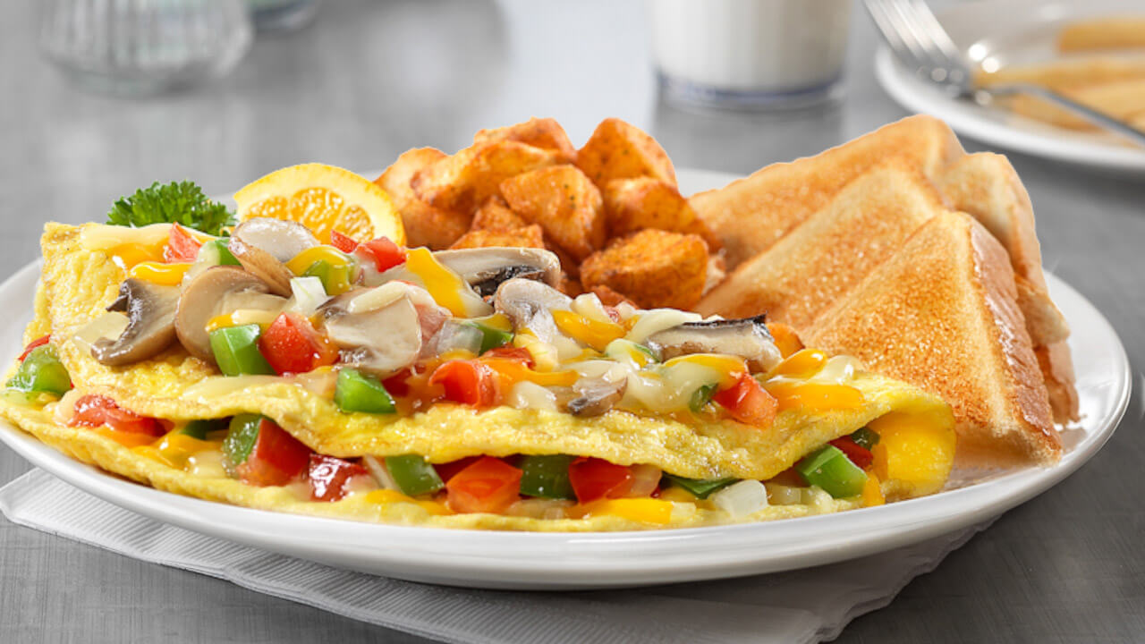 Garden Vegetable Omelet