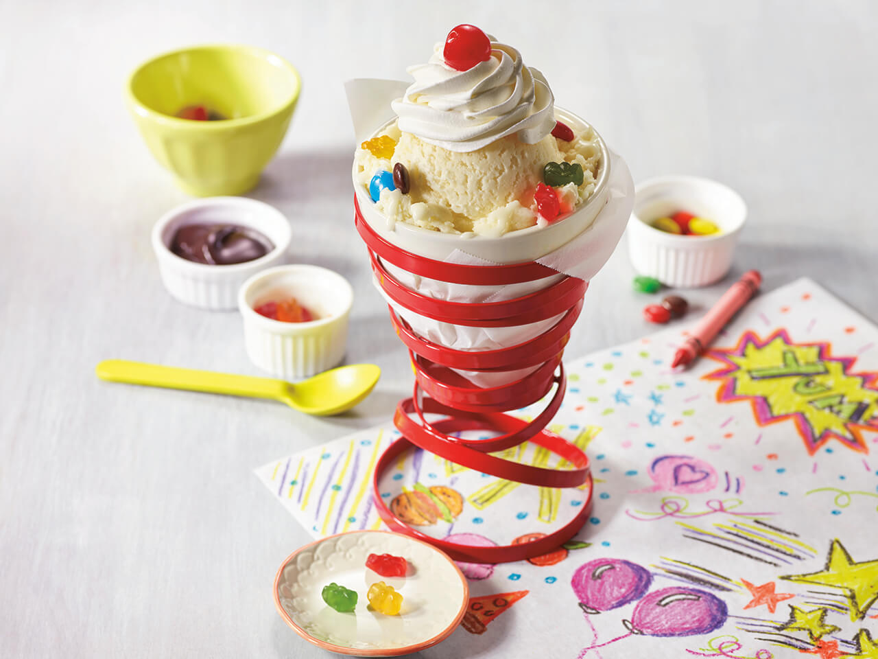 Kids Personalized Ice Cream Bowl 