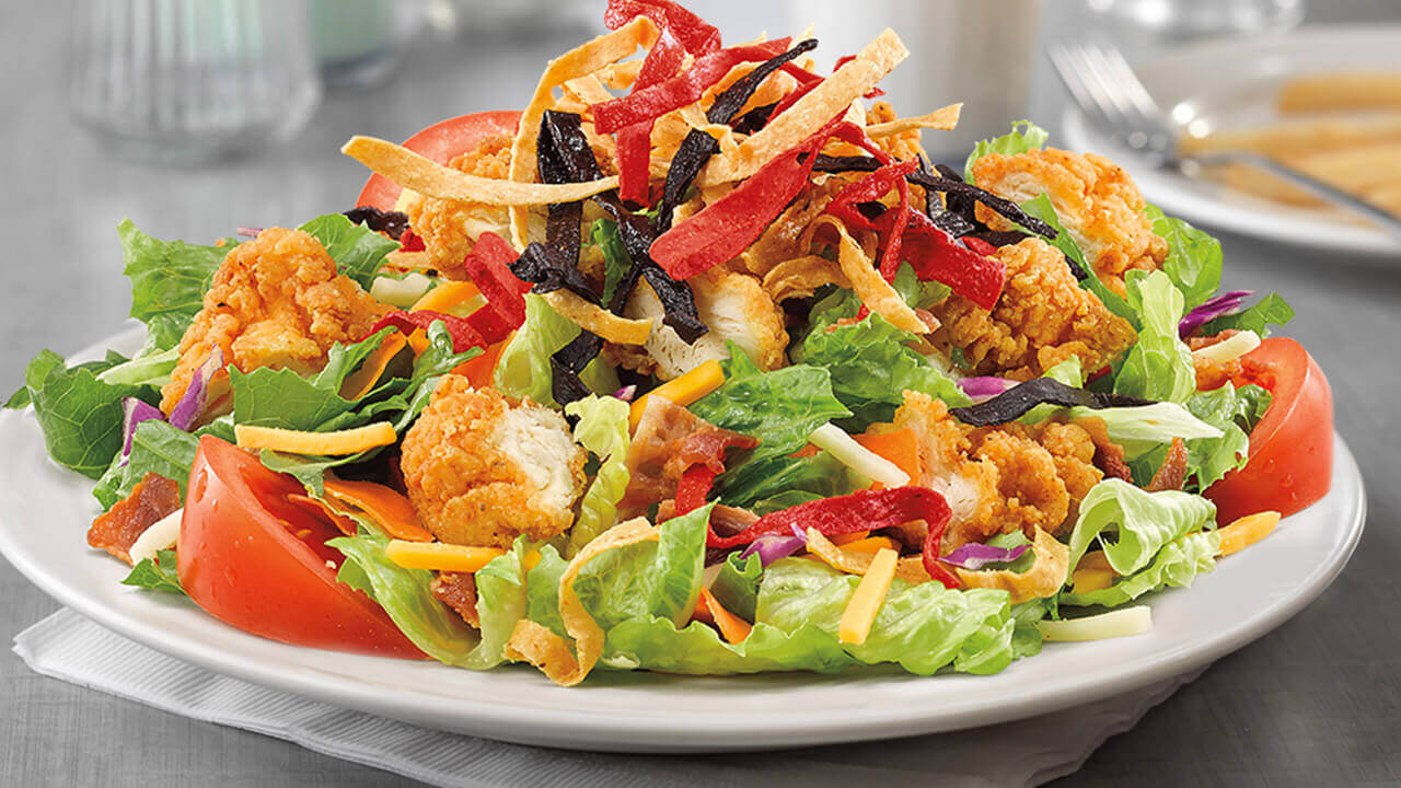 Chicken Bacon Ranch Salad · Friendlys