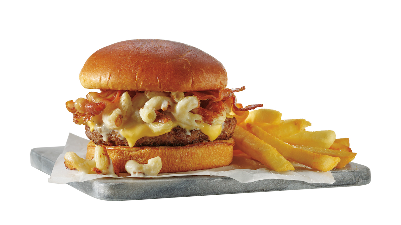 Bacon Mac N Cheese Burger Friendly s