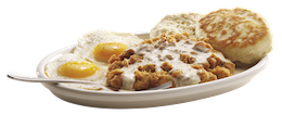 Country Fried Steak & Eggs