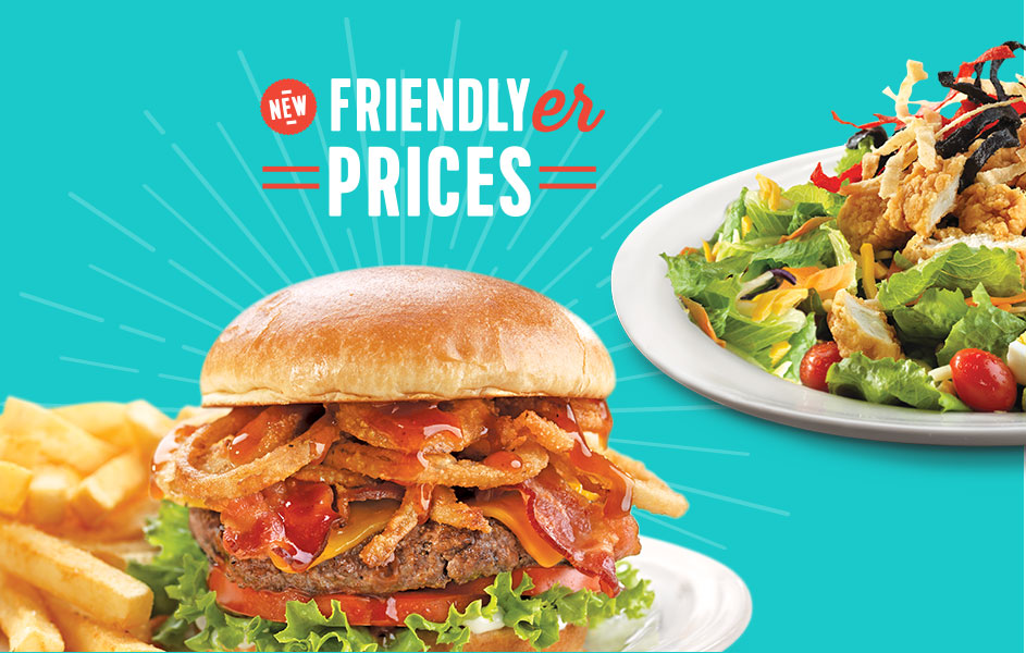 friendly's menu with prices