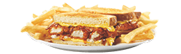 Honey BBQ Chicken SuperMelt(R) Sandwich